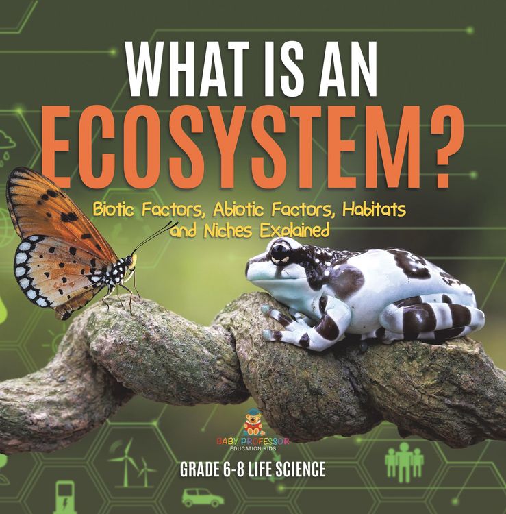 Produktbild: What is an Ecosystem? Biotic Factors, Abiotic Factors, Habitats and Niches Explained | Grade 6-8 Life Science