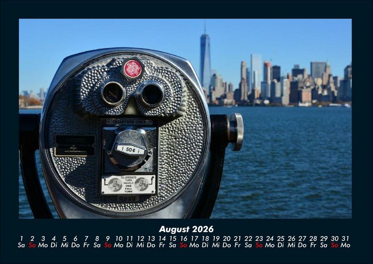 Produktbild: New York 2026 Fotokalender DIN A4