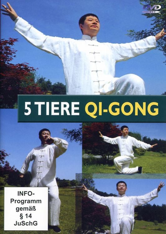 Produktbild: 5 Tiere Qi-Gong, 1 DVD,1 DVD-Video
