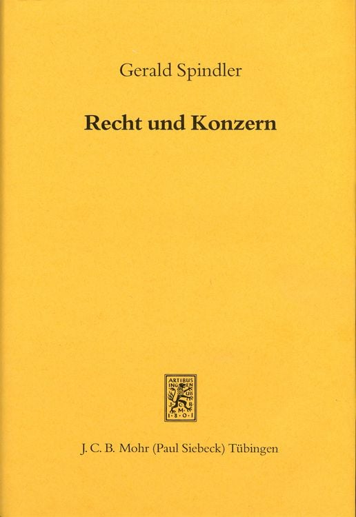 Produktbild: Recht und Konzern
