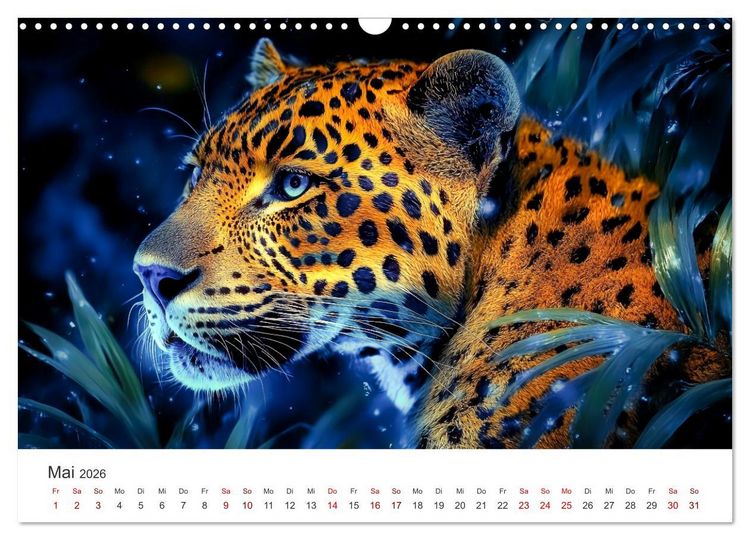 Produktbild: Die Seele des Dschungels - Eine Reise in tropische Wildnis (Wandkalender 2026 DIN A3 quer), CALVENDO Monatskalender