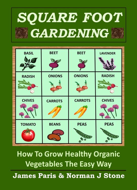 Produktbild: Square Foot Gardening: How To Grow Healthy Organic Vegetables The Easy Way