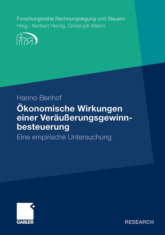 Produktbild: &Ouml;konomische Wirkungen einer Ver&auml;u&szlig;erungsgewinnbesteuerung