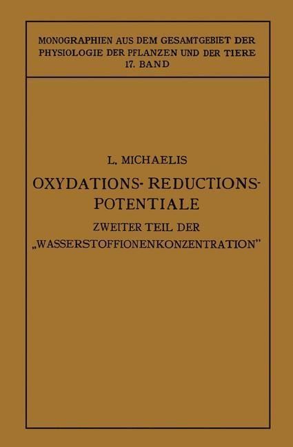 Produktbild: Oxydations-Reductions-Potentiale
