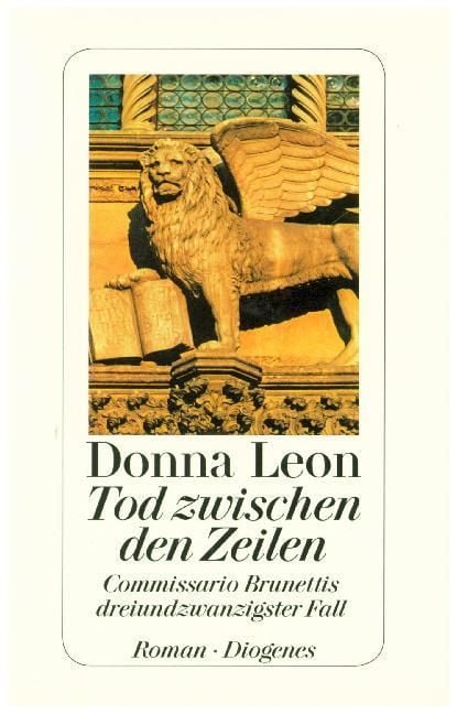 Produktbild: Tod zwischen den Zeilen / Commissario Brunetti Bd.23