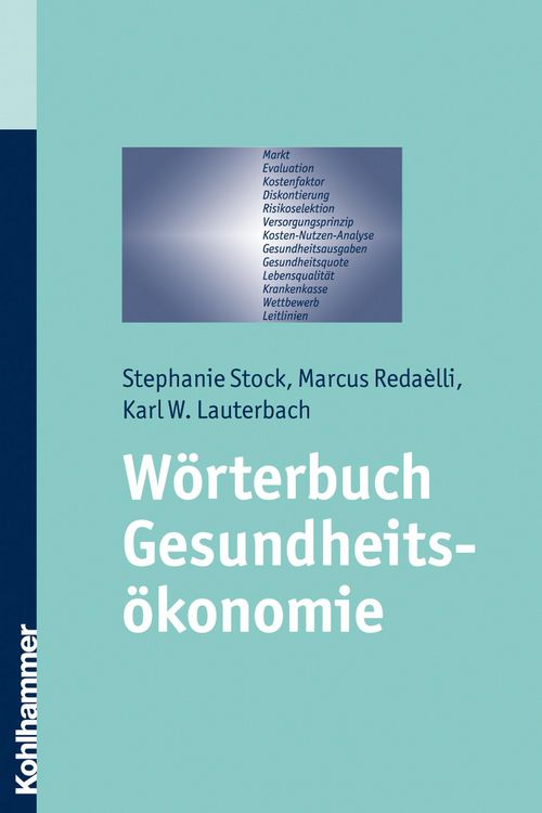 Produktbild: W&ouml;rterbuch Gesundheits&ouml;konomie