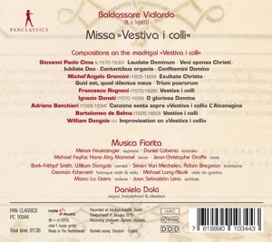 Produktbild: Baldassare Vialardo: Missa Vestiva I Colli