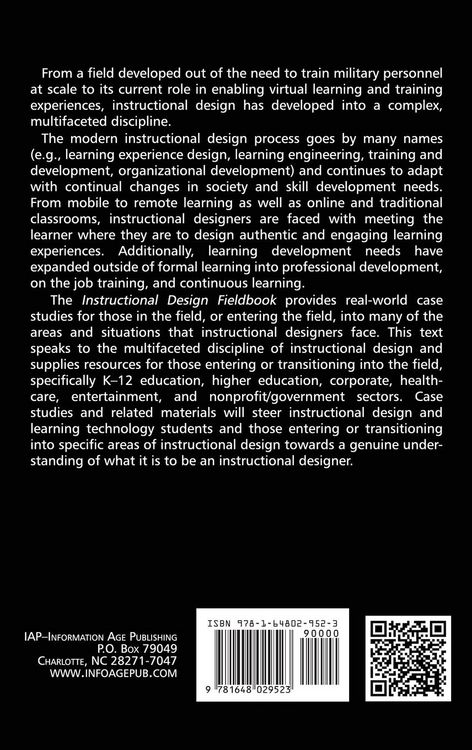 Produktbild: Instructional Design Fieldbook