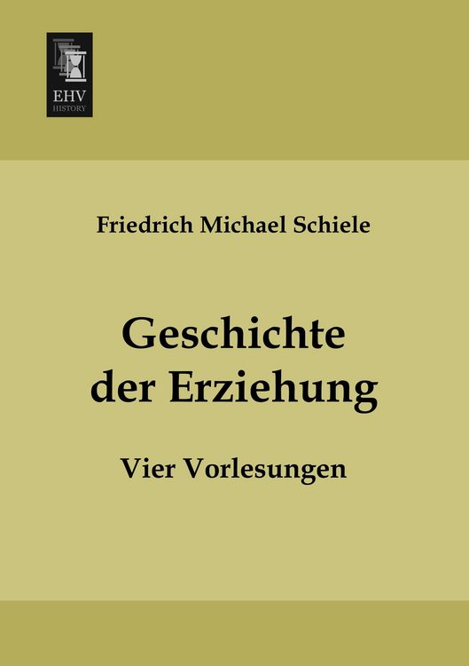 Produktbild: Geschichte der Erziehung