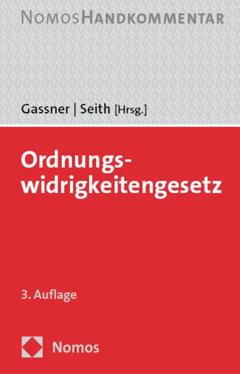 Bild vom Artikel Ordnungswidrigkeitengesetz vom Autor Kathi Gassner