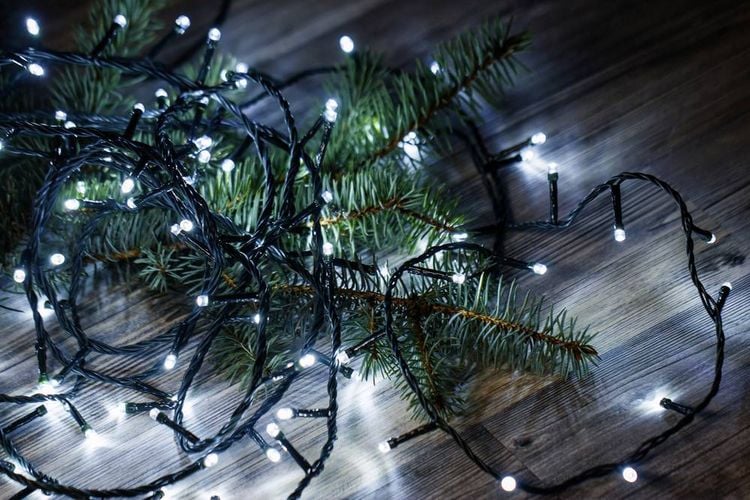 Produktbild: Sygonix SY-5596928 Solar-Lichterkette LED Schwarz, Standard-Gr&uuml;n (seidenmatt)
