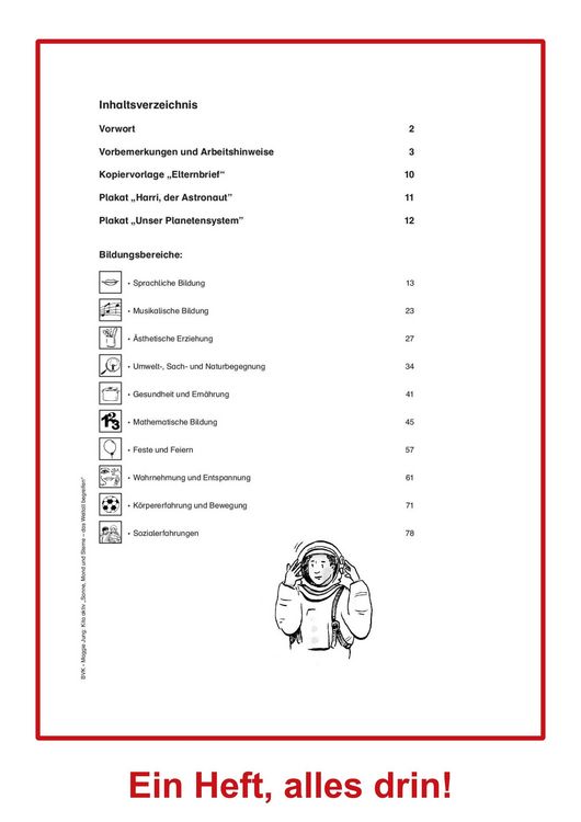 Produktbild: Kita aktiv: Projektmappe Sonne, Mond und Sterne