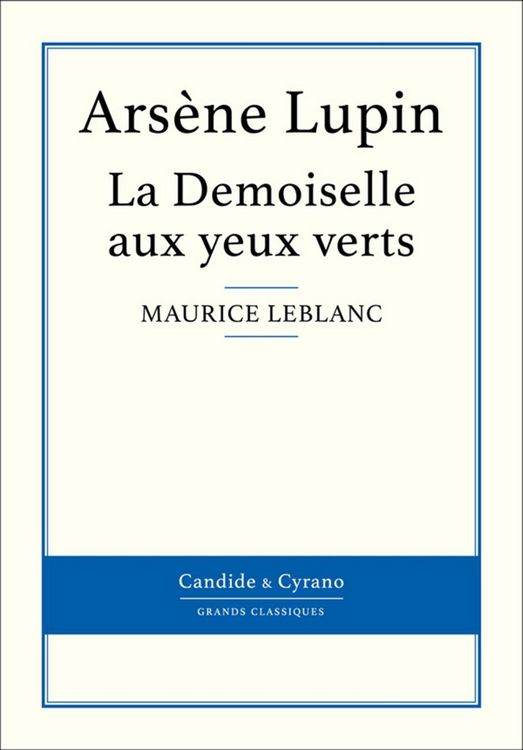 Produktbild: La Demoiselle aux yeux verts
