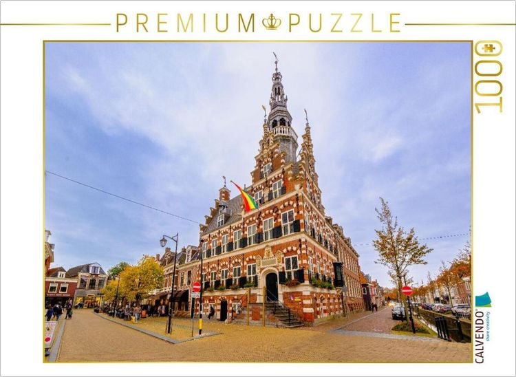 Produktbild: CALVENDO Puzzle Stadhuis Franeker | 1000 Teile Lege-Gr&ouml;&szlig;e 64x48cm Foto-Puzzle f&uuml;r gl&uuml;ckliche Stunden