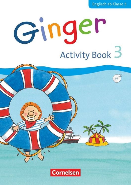 Produktbild: Ginger 3. Schuljahr. Activity Book mit Audio-CD und Minibildkarten