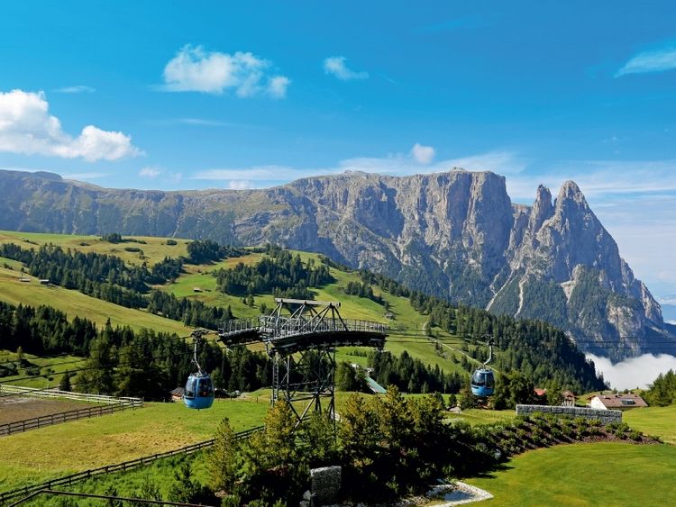 Produktbild: CALVENDO Puzzle Ein Motiv aus dem Kalender Urlaub auf der Seiser Alm | 1000 Teile Lege-Gr&ouml;&szlig;e 64x48cm Foto-Puzzle f&uuml;r gl&uuml;ckliche Stunden