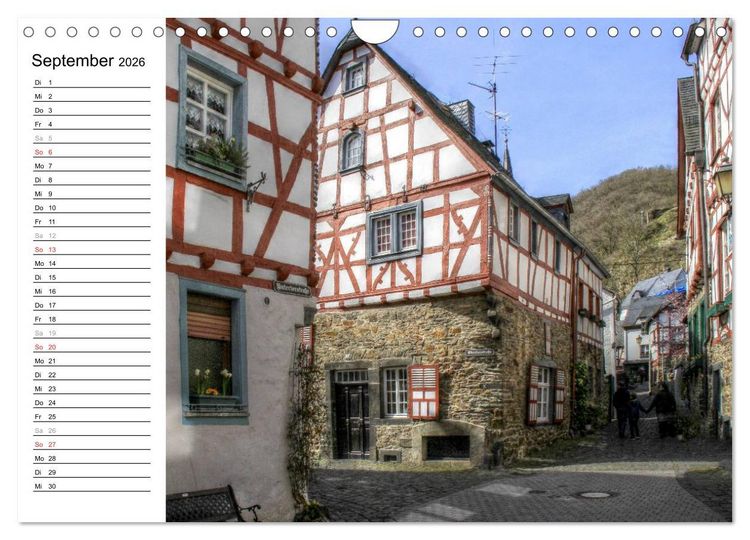 Produktbild: Eine Perle in der Eifel - Monreal (Wandkalender 2026 DIN A4 quer), CALVENDO Monatskalender