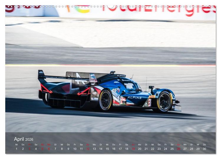 Produktbild: World Endurance Championship (Wandkalender 2026 DIN A2 quer), CALVENDO Monatskalender