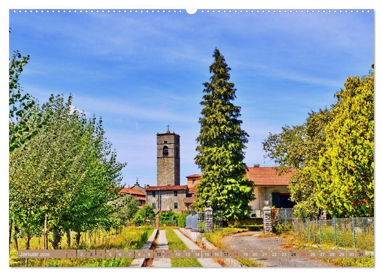 Produktbild: Garfagnana, Impressionen aus dem Norden der Toskana (Wandkalender 2026 DIN A2 quer), CALVENDO Monatskalender