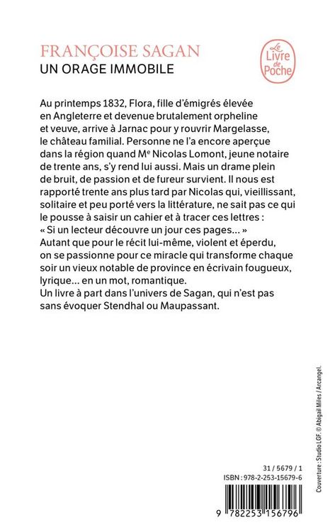 Produktbild: Un orage immobile