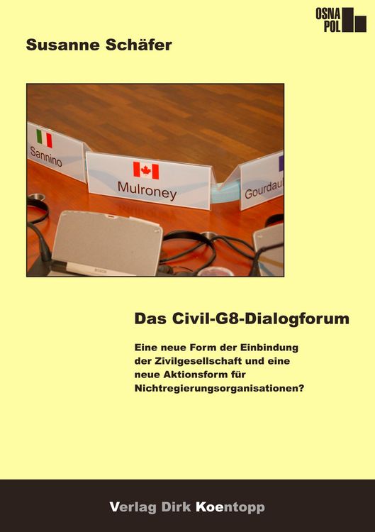 Produktbild: Das Civil-G8-Dialogforum