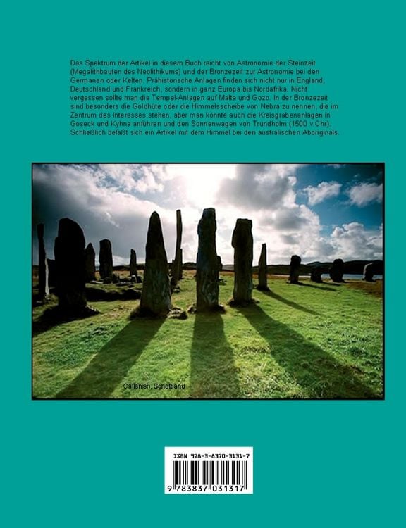 Produktbild: Pr&auml;historische Astronomie und Ethnoastronomie