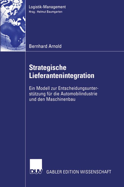 Produktbild: Strategische Lieferantenintegration