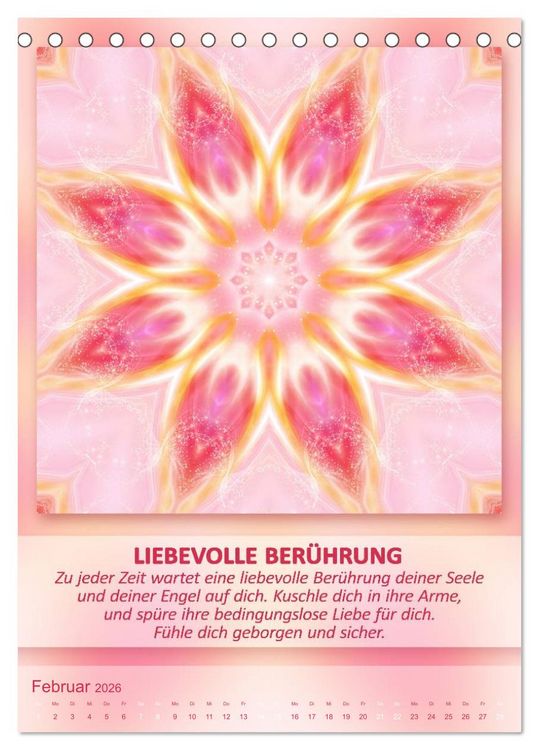 Produktbild: Light Energy Mandalas - Kalender - Vol. 1 (Tischkalender 2026 DIN A5 hoch), CALVENDO Monatskalender