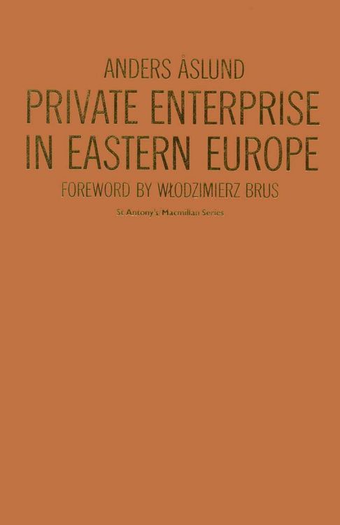 Produktbild: Private Enterprise in Eastern Europe