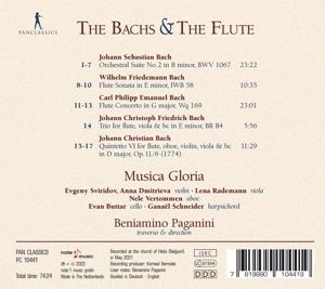 Produktbild: The Bachs & the Flute
