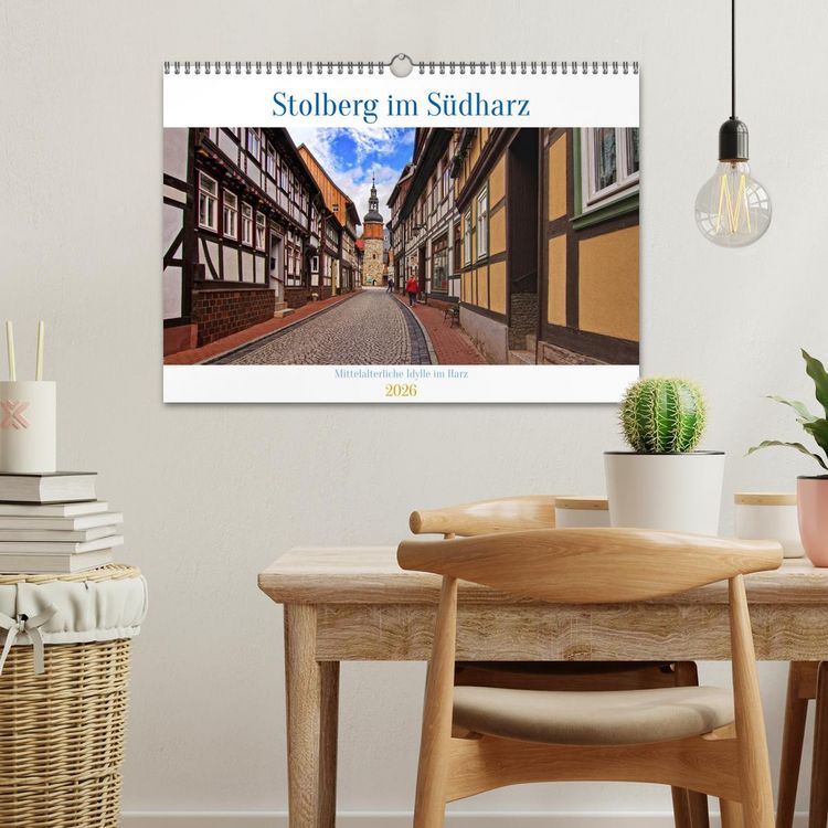 Produktbild: Stolberg im S&uuml;dharz (Wandkalender 2026 DIN A3 quer), CALVENDO Monatskalender
