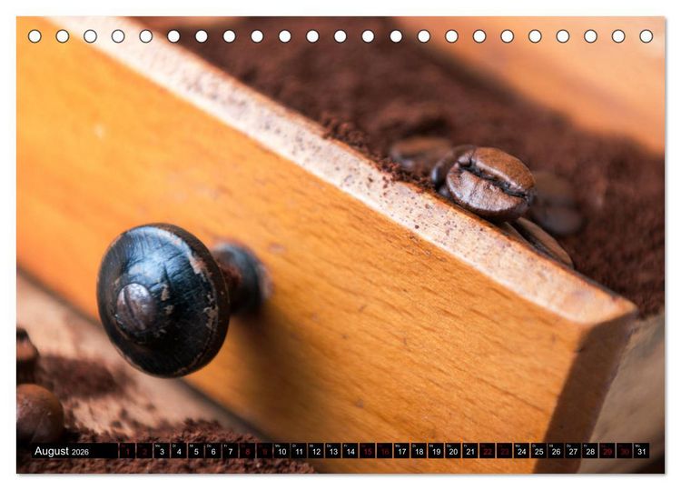 Produktbild: Kaffee Variationen (Tischkalender 2026 DIN A5 quer), CALVENDO Monatskalender