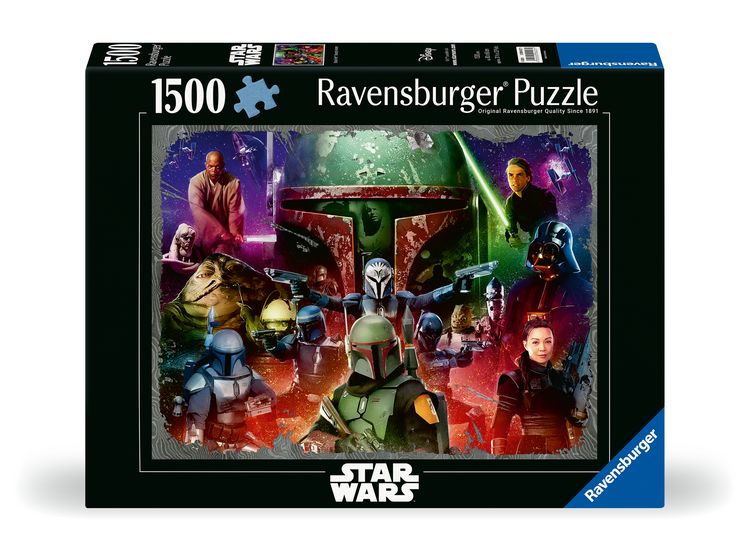 Produktbild: Ravensburger Puzzle 12000427 - Boba Fett: Bounty Hunter - 1500 Teile Star Wars Puzzle f&uuml;r Erwachsene und Kinder ab 14 Jahren