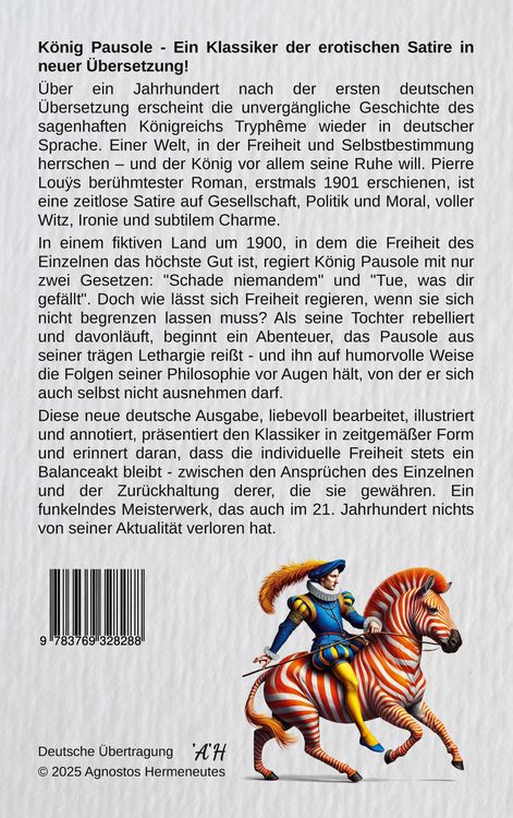 Produktbild: Die Abenteuer des K&ouml;nig Pausole
