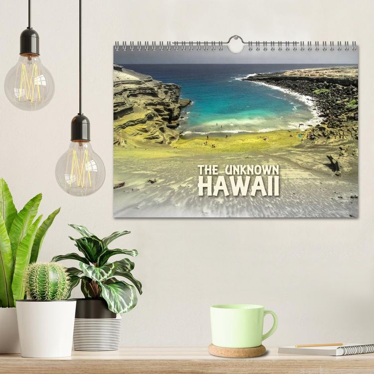 Produktbild: The Unknown HAWAII (Wandkalender 2026 DIN A4 quer), CALVENDO Monatskalender