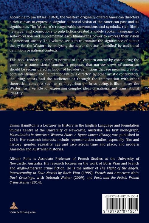 Produktbild: Unbridling the Western Film Auteur