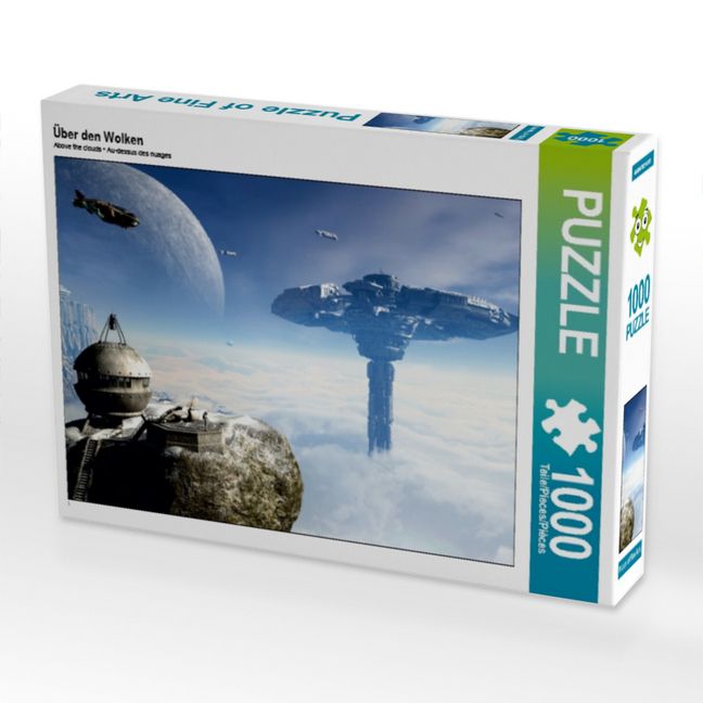 Produktbild: &Uuml;ber den Wolken (Puzzle)