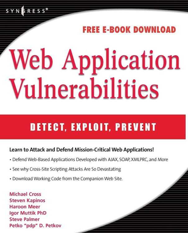 Produktbild: Web Application Vulnerabilities
