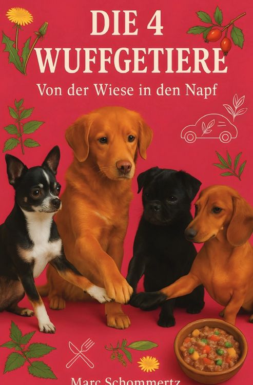 Produktbild: Die 4 Wuffgetiere - Von der Wiese in den Napf