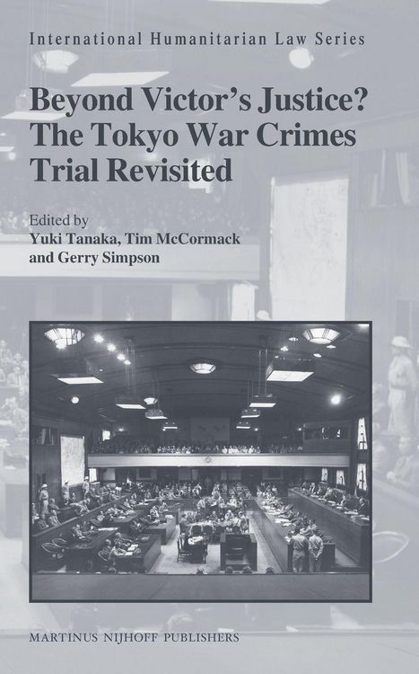 Produktbild: Beyond Victor's Justice? The Tokyo War Crimes Trial Revisited