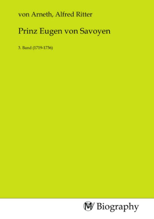 Produktbild: Prinz Eugen von Savoyen