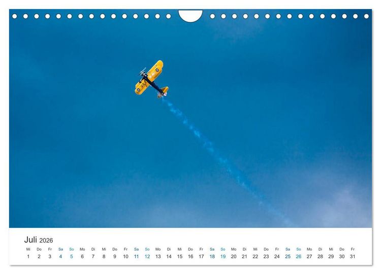 Produktbild: AVIATION CLASSICS seen by custompix.de (Wandkalender 2026 DIN A4 quer), CALVENDO Monatskalender