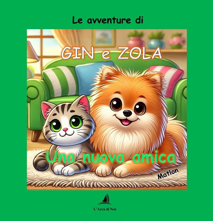Produktbild: Una nuova amica. Le avventure di Gin e Zola