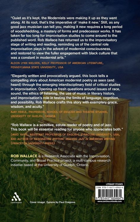Produktbild: Improvisation and the Making of American Literary Modernism