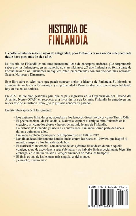 Produktbild: Historia de Finlandia