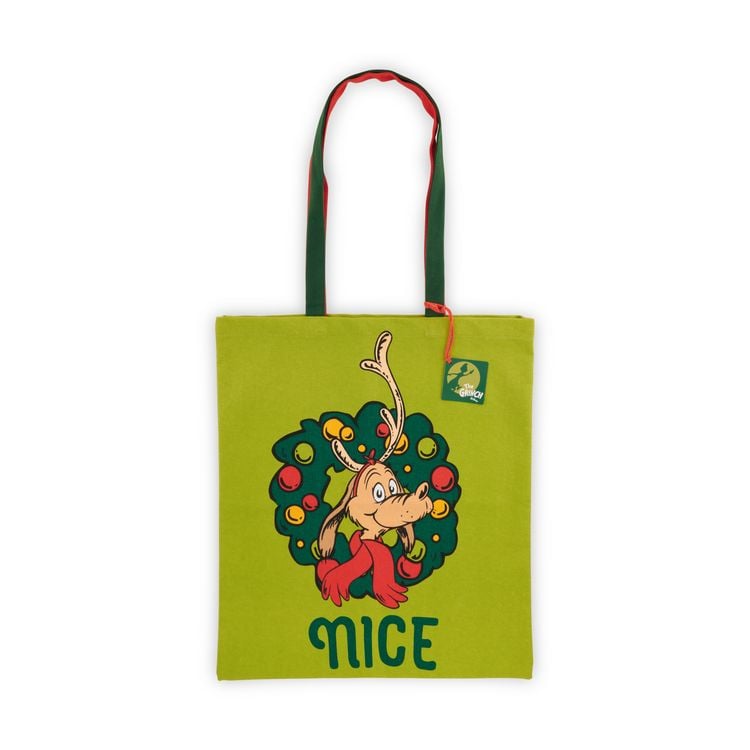 Produktbild: Baumwolltasche Naughty or Nice, Grinch
