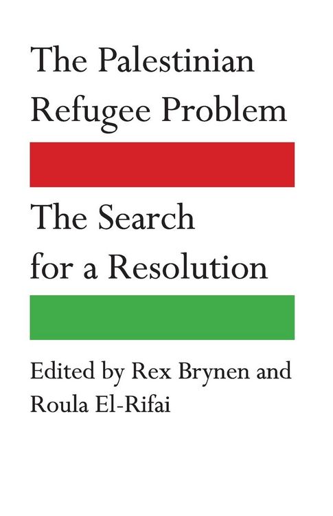 Produktbild: The Palestinian Refugee Problem