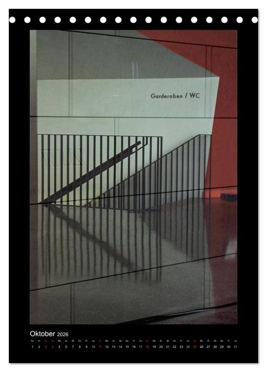 Produktbild: Moderne Architektur (Tischkalender 2026 DIN A5 hoch), CALVENDO Monatskalender