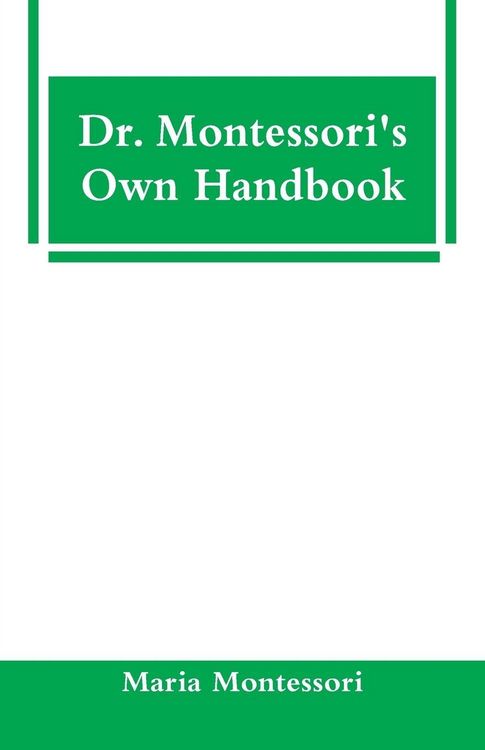 Produktbild: Dr. Montessori's Own Handbook