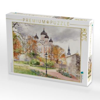 Produktbild: CALVENDO Puzzle Alexander-Newski Kathedrale | 1000 Teile Lege-Gr&ouml;&szlig;e 64x48cm Foto-Puzzle f&uuml;r gl&uuml;ckliche Stunden